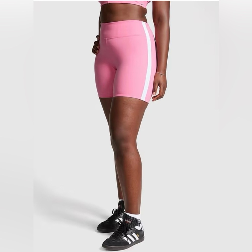 PINK Victoria Secret 
6" SOFT ULTIMATE HIGH WAIST BIKER SHORTS